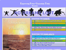 Tablet Screenshot of nodreamlost.com
